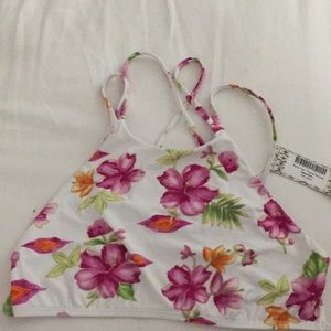 Frankie’s bikini Marley top  “tropical bouquet” L